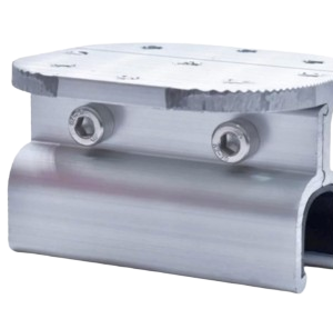 406 TIPO SANDWICH Base de aluminio para solución de sistemas ajustables en inclinación 406. (Aplicación en tejas metálicas con ranura tipo sándwich)