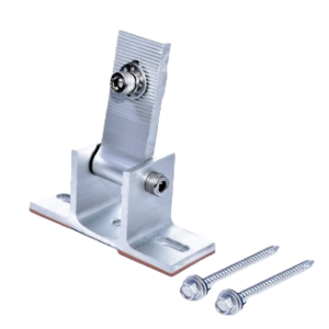 Base Basculante con Doble Perforación Base basculante de ángulo ajustable con doble perforación para tornillo autoperforante