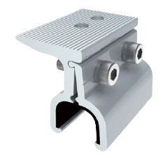 Base de Aluminio 406 3N Base de aluminio 406- 3N. (Aplicación en tejas metálicas con ranura tipo sándwich)